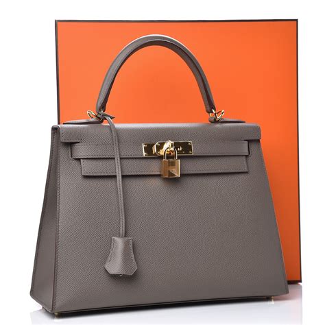 hermes kelly sellier 28 etain epsom palladium hardware|hermes kelly 28cm sale.